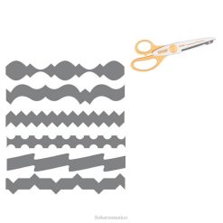 bordeadoras de papel - juego contemporáneo de 6 Fiskars J4HHH592 herramienta