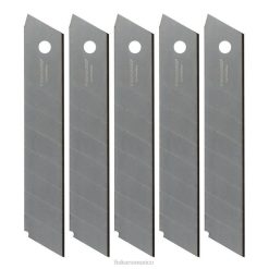 Cuchillas utilitarias desmontables Pro Carbonmax de 18 mm, paquete de 5 Fiskars J4HHH706 herramienta