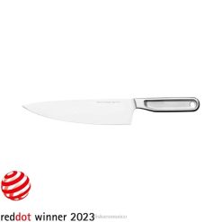cuchillo de chef grande todo de acero Fiskars J4HHH339 herramienta