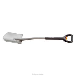 Pala de acero extensible ergométrica con mango en D (41"-49") Fiskars J4HHH268 herramienta