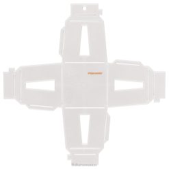 plantilla de linterna de gemas de papel Fiskars J4HHH637 herramienta