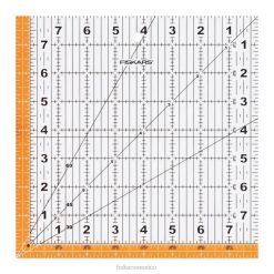 regla acrílica cuadrada (8,5" x 8,5") Fiskars J4HHH499 herramienta