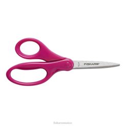 tijeras de estudiante rosa (7") Fiskars J4HHH47 herramienta