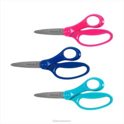 tijeras para niños grandes (6 pulg.), paquete de 3 Fiskars J4HHH35 herramienta