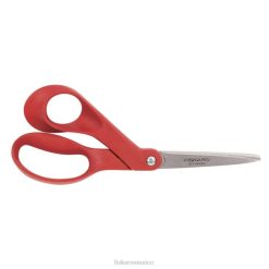 tijeras pequeñas originales para zurdos con mango naranja (7") Fiskars J4HHH561 herramienta